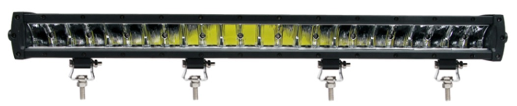 Barra Led Single Row 18" 80W Cree 16 Led Spot 12v/24v 