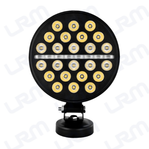 Optica 7" 24 Led DRL Bl/Am 4-6014-BC