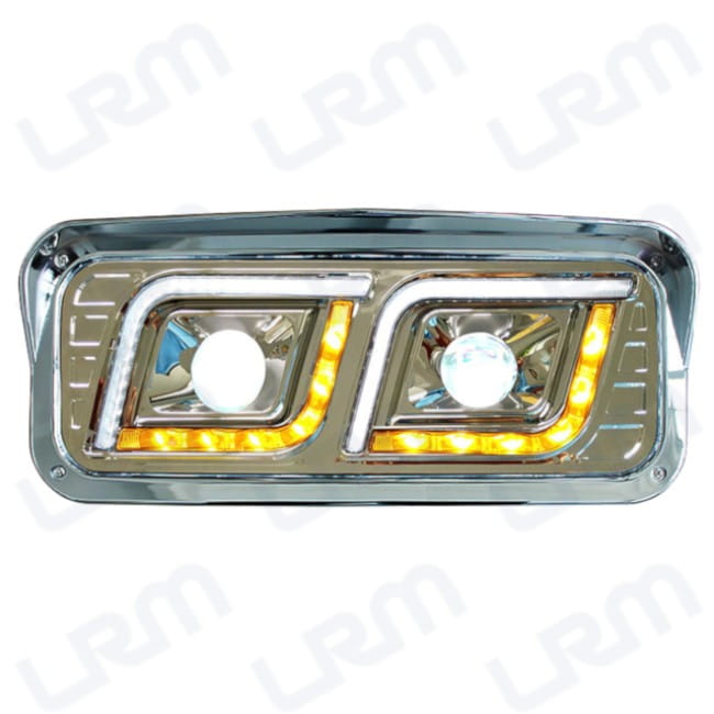 Faro Kenworth T800 360-KWT8-06 Led Cree Fondo Cromo KTC
