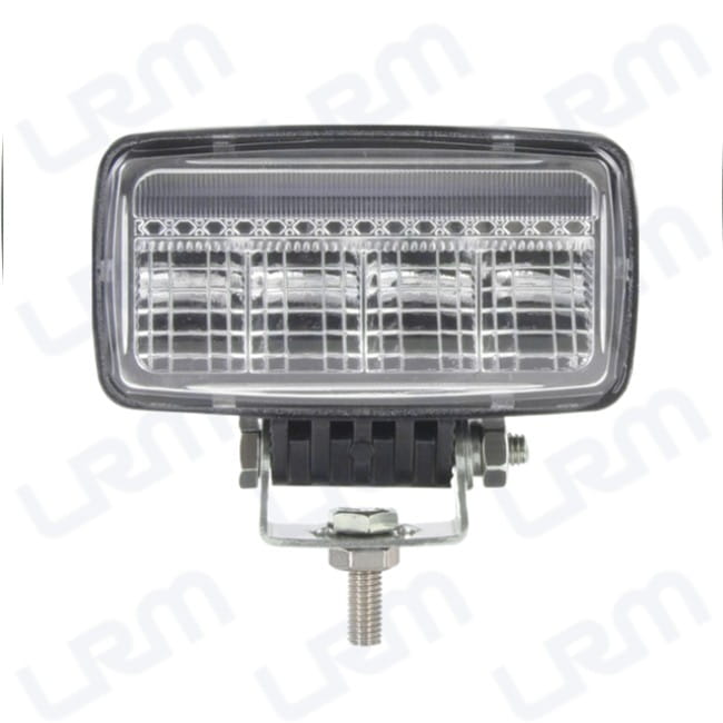 Expl Rect 4 LED 11 x 5 cm DRL Blanco 0057-E