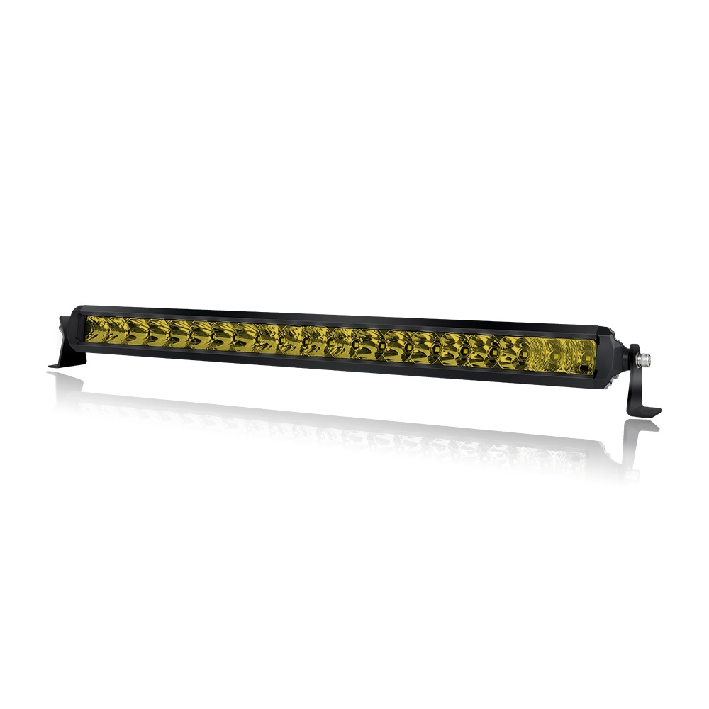 Barra led 1 Linea sin Tornillos LRM Ambar