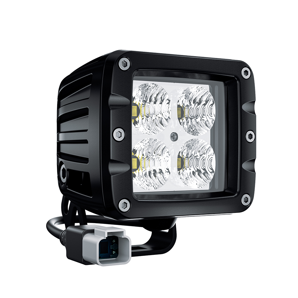 Expl Cubo 4 Led 40 Watts LRM Blanco Flood