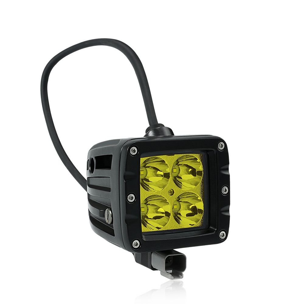 Expl Cubo 4 Led 40 Watts LRM Amber Spot